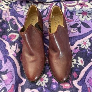 Maroon Booties Brand New by Naturalizer